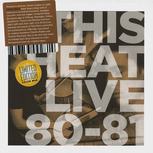 THIS HEAT / ディス・ヒート / LIVE 80-81: ONLINE COLOR “SEA BLUE & PASTEL YELLOW SWIRL” EDITION - 180g LIMITED VINYL/REMASTER
