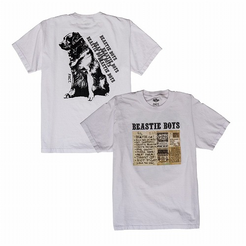 BEASTIE BOYS / ビースティ・ボーイズ / FACT X BEASTIE BOYS SOME OLD BS (WHITE) (M)