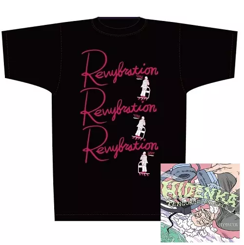 HIDENKA / RE VYBERATION★ディスクユニオン限定T-SHIRTS付セットLサイズ