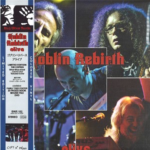 GOBLIN REBIRTH / ゴブリン・リバース / ALIVE: LIMITED EDITION 100 COPIES LP+DVD SILVER BLUE MIXED COLORED VINYL - 180g LIMITED VINYL