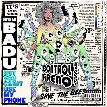 ERYKAH BADU / エリカ・バドゥ / BUT YOU CAINT USE MY PHONE (2LP)