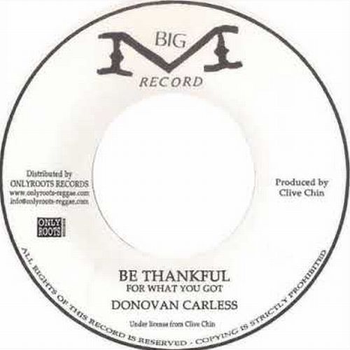 DONOVAN CARLESS / BE THANKFUL