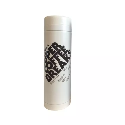BBP / Super Coffee Breaks Thermo Bottle "WHITE"