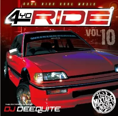 4YO RIDE VOL.10/DJ DEEQUITE｜HIPHOP/R&B｜ディスクユニオン