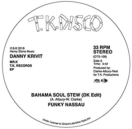 DANNY KRIVIT / ダニー・クリヴィット / MR.K T.K. RECORDS EP