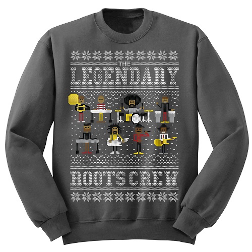 THE ROOTS (HIPHOP) / 2016 HOLIDAY SWEATSHIRT (GREY-S)