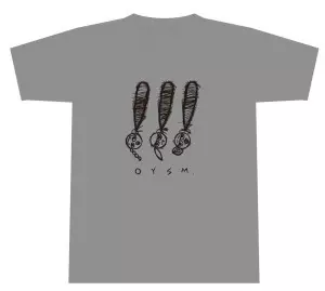 おやすみホログラム / スリー Tシャツ付きセット グレー Mサイズ