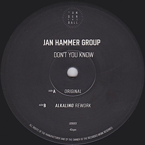 JAN HAMMER / ヤン・ハマー / DON'T YOU KNOW (LP)