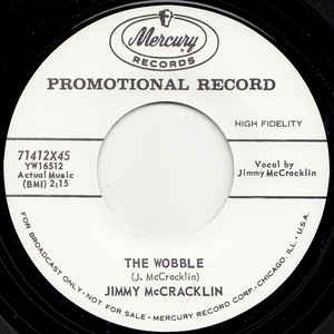 JIMMY MCCRACKLIN / ジミー・マクラクラン / WOBBLE / DOOMED LOVER (7")