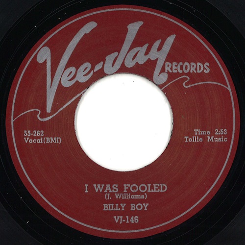 BILLY BOY ARNOLD / ビリー・ボーイ・アーノルド / I WISH YOU WOULD / I WAS FOOLED (7")