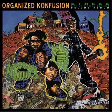 ORGANIZED KONFUSIONの名盤『STRESS』がインスト盤2LPでリリース