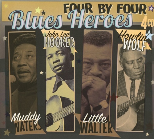 V.A. (FOUR BY FOUR) / オムニバス / FOUR BY FOUR - BLUES HEROES (4CD)