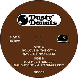 JIM SHARP / NO LOVE IN THE CITY / TOO MUCH HUSTLE 7"