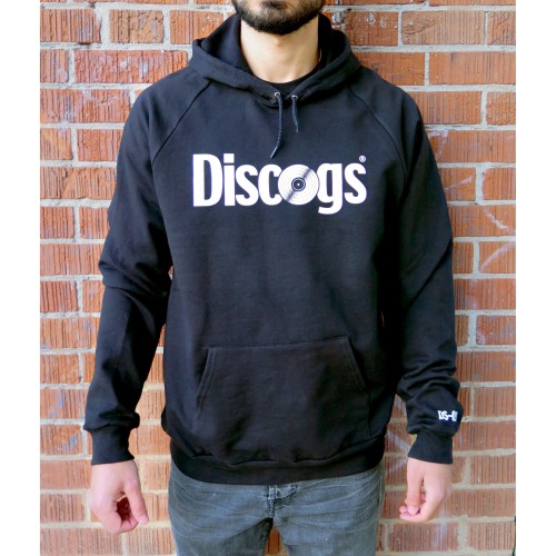 DISCOGS (DISCOGS.COM) / BLACK HOODIE (L)