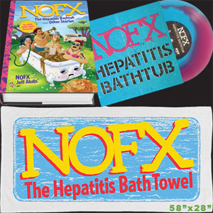 NOFX / HEPATITIS DELUXE BATH BUNDLE (BOOK+TOWEL+COLOR 7")
