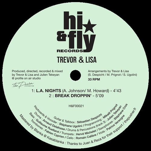 TREVOR & LISA / L.A. NIGHTS (12")