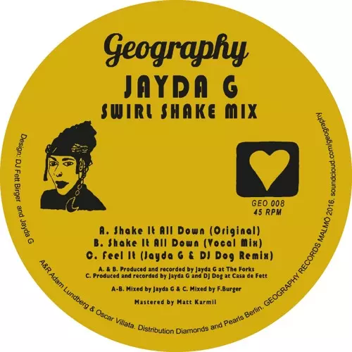 JAYDA G / ジェイダ・G / SWIRL SHAKE MIX