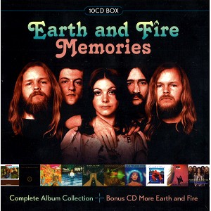 EARTH & FIRE / アース&ファイアー / MEMORIES 10CD BOX: COMPLETE ALBUM COLLECTION + BONUS CD MORE EARTH & FIRE 10CDBOX