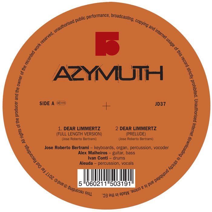 AZYMUTH / アジムス / DEAR LIMMERTZ / MARACANA