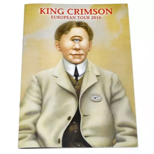 KING CRIMSON EUROPE TOUR PAMPHLET / 2016年ヨーロッパツアー