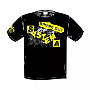 SYSTEMATIC DEATH / SYSTEMA T SHIRT BLACK (XLサイズ)