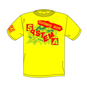 SYSTEMATIC DEATH / SYSTEMA T SHIRT YELLOW (Mサイズ)