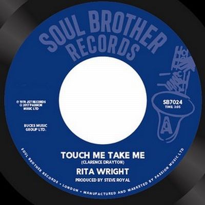 RITA WRIGHT / TOUCH ME TAKE ME / LOVE IS ALL YOU NEED (7'')