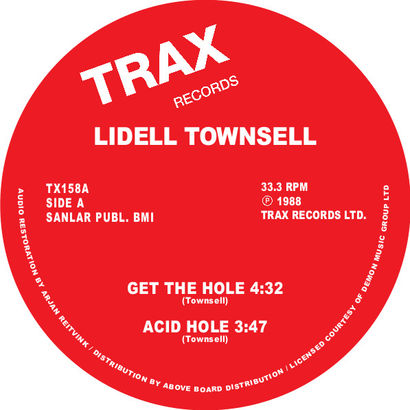 LIDELL TOWNSELL / GET THE HOLE(RE-ISSUE)