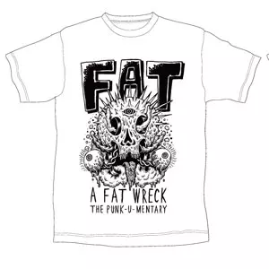 A FAT WRECK OFFICIAL GOODS / A FAT COREPOPS T'S (WHITE / Sサイズ) 
