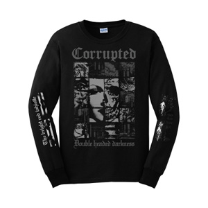CORRUPTED / Double headed darkness LONG SLEEVE T-SHIRT1 (Sサイズ)