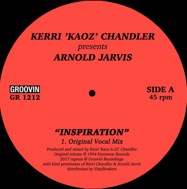 KERRI CHANDLER / ケリー・チャンドラー / INSPIRATION FEAT. ARNOLD JARVIS (2017 RE-ISSUE)