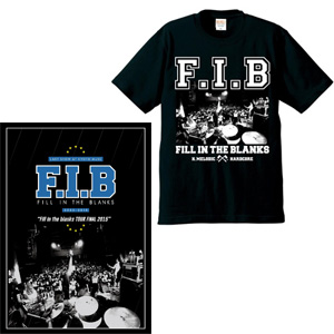 F.I.B / Fill in the blanks TOUR 2015 Tシャツ付セット (XLサイズ)