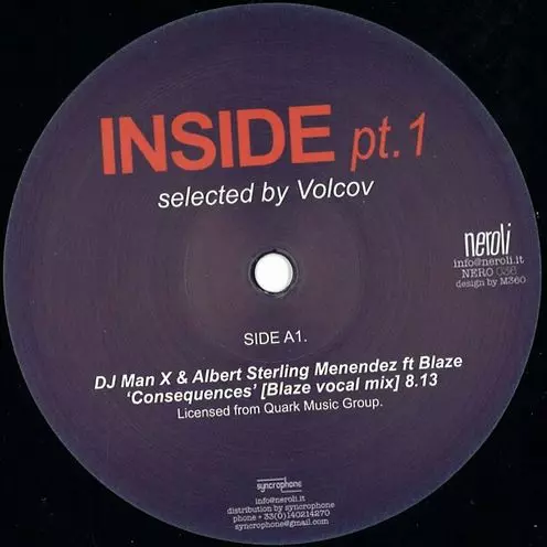 V.A. (NEROLI) / INSIDE VOL.1 SELECTED BY VOLCOV
