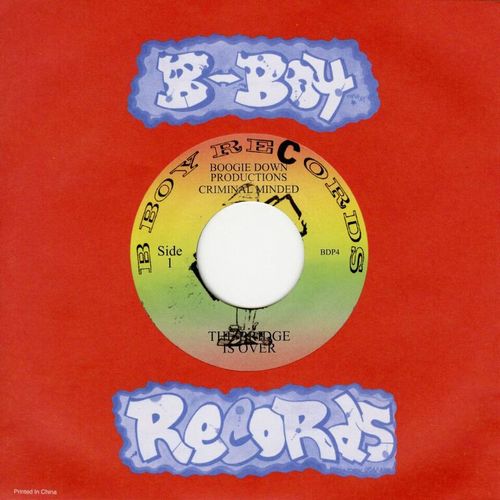 BOOGIE DOWN PRODUCTIONS / ブギ・ダウン・プロダクションズ / THE BRIDGE IS OVER B/W REMIX OF IS FOR FREE 7"
