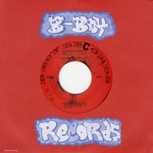 BOOGIE DOWN PRODUCTIONS / ブギ・ダウン・プロダクションズ / SUPER HOE B/W CRIMINAl MINDED 7"