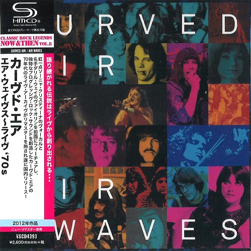 CURVED AIR / カーヴド・エア / AIR WAVES - REMASTER/SHM-CD / エア・ウェイヴス~ライヴ'70S - リマスター/SHM-CD
