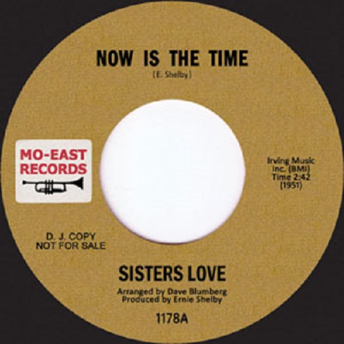 SISTERS LOVE / シスターズ・ラヴ / NOW IS THE TIME / GIVE ME YOUR LOVE (7")