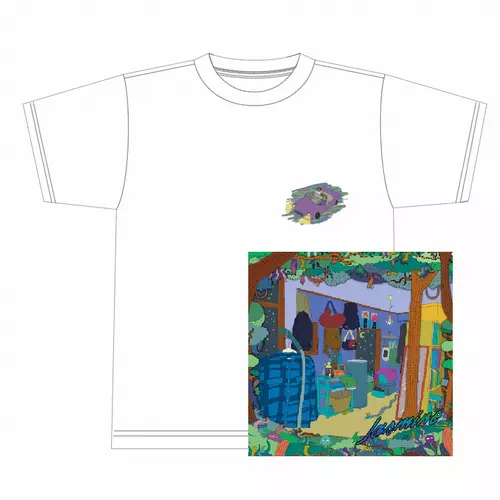 唾奇 × Sweet William / Jasmine★ディスクユニオン限定T-SHIRTS付セットMサイズ