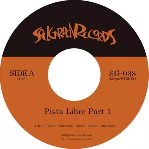 NAKAZATO TAKASHI / 中里たかし / ピスタ・リヴレ Part 1& 2 (7")