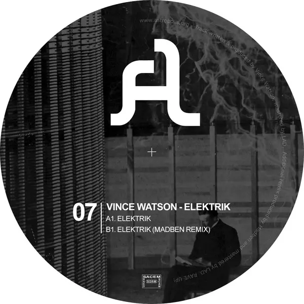 VINCE WATSON / ヴィンス・ワトソン / ELEKTRIK