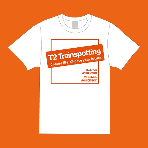 T2トレインスポッティング / T2トレインスポッティングTシャツ A type (XLサイズ)