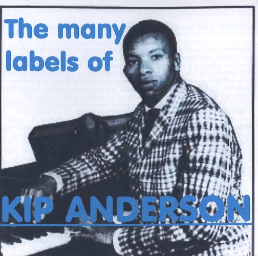 KIP ANDERSON / MANY LABELS OF KIP ANDERSON (CD-R)