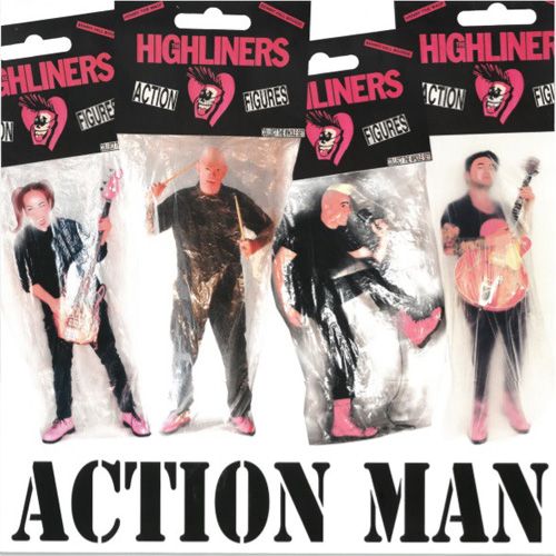 HIGHLINERS / ハイライナーズ / ACTION MAN (LP)