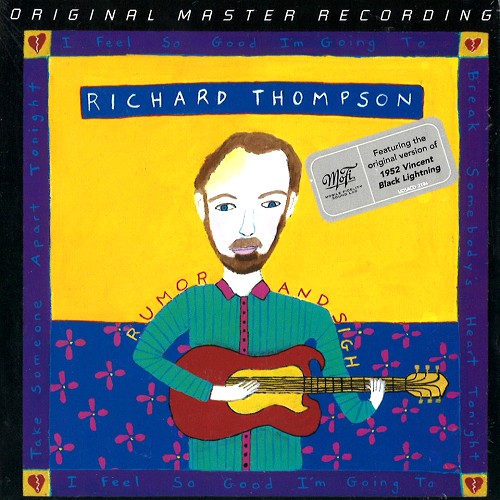 RICHARD THOMPSON / リチャード・トンプソン / RUMOR AND SIGH: 2000 NUMBERED LIMITED EDITION HYBRID SACD - REMASTER