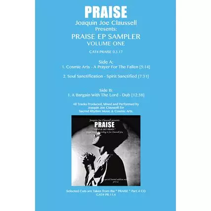 PRAISE EP SAMPLER VOLUME ONE (WHITE VINYL)/JOAQUIN JOE