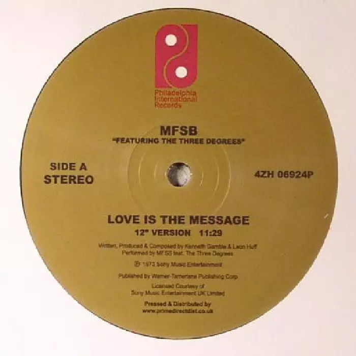 LOVE IS THE MESSAGE / TSOP(12