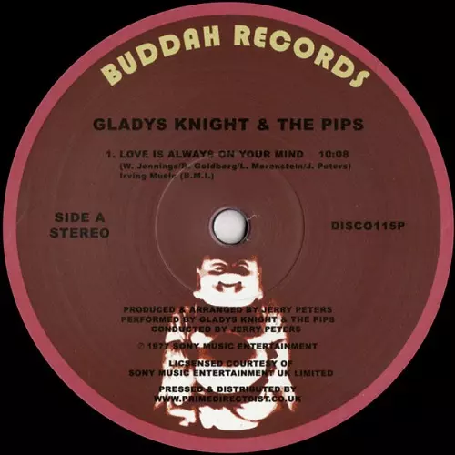 GLADYS KNIGHT & THE PIPS / グラディス・ナイト&ザ・ピップス / LOVE IS ALWAYS ON YOUR MIND / BOURGIE BOURGIE(12")