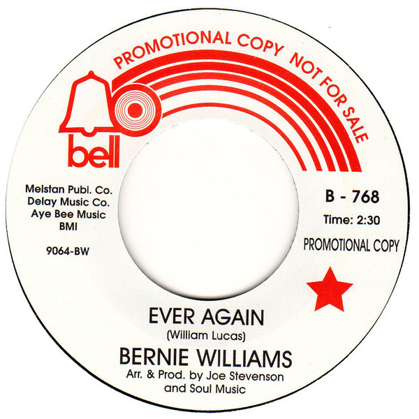 BERNIE WILLIAMS / バーニーウィリアムズ / EVER AGAIN(7")