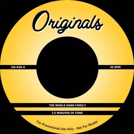 THE WHOLE DARN FAMILY / EPMD / 3.5 MINUTES OF FUNK / IT'S MY THING 7"