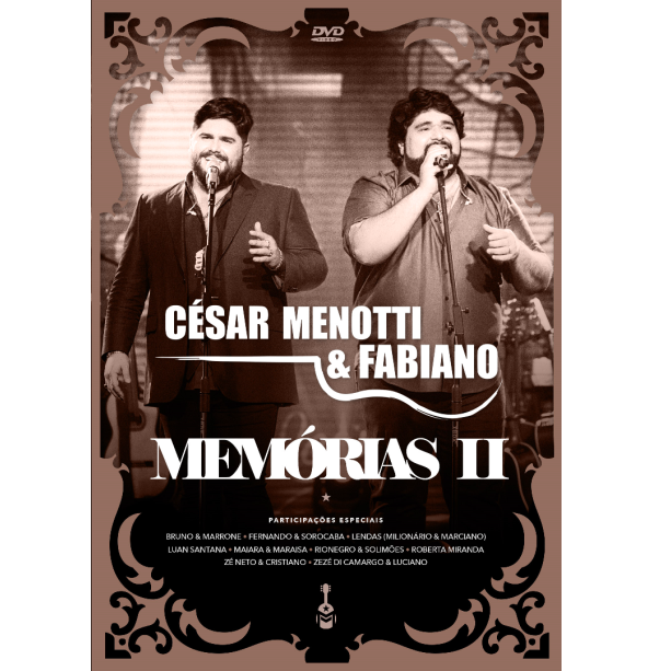 CESAR MENOTTI & FABIANO / セザール・メノッチ & ファビアーノ / MEMORIAS II (DVD)